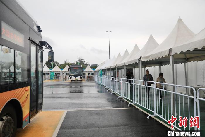 成都大运会第二次综合演练启动 模拟赛前抵达高