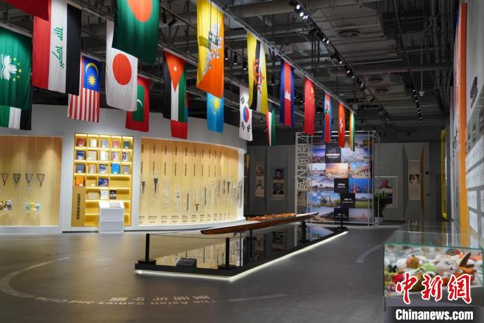 杭州亚运会博物馆获国际认证 首批艺术雕塑揭幕