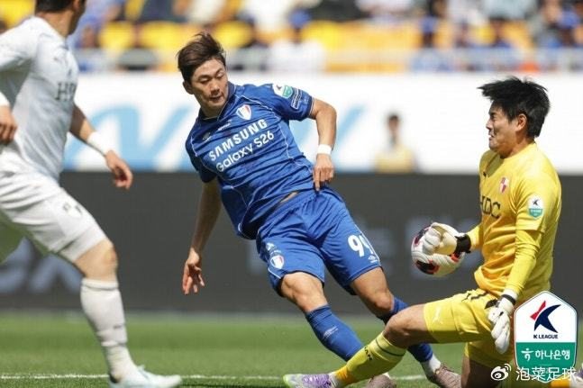 水原三星蓝翼主场险胜釜山争议判罚成焦点